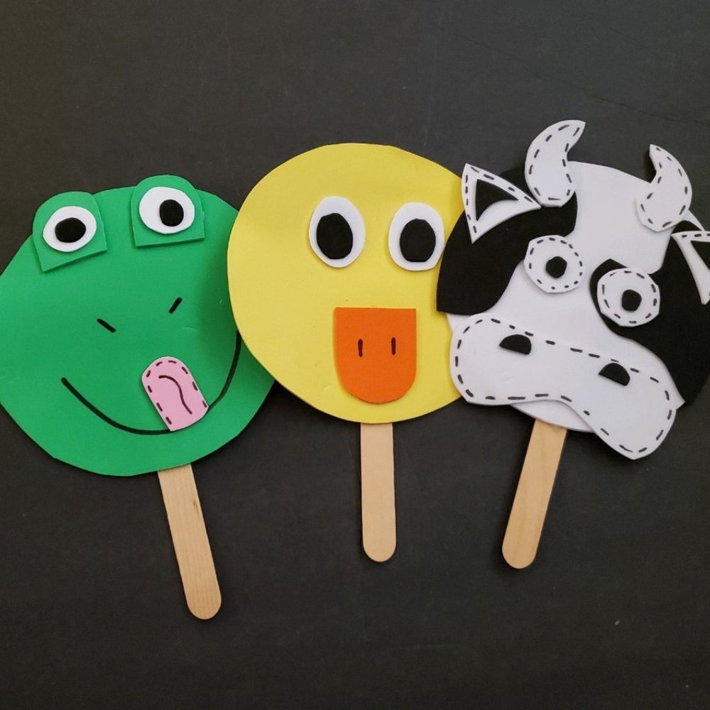 Puppet Masks - 12 Animals - Picture 4 of 4